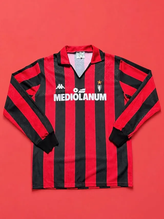 AC Milan 1989-90 home shirt, photo from a collector