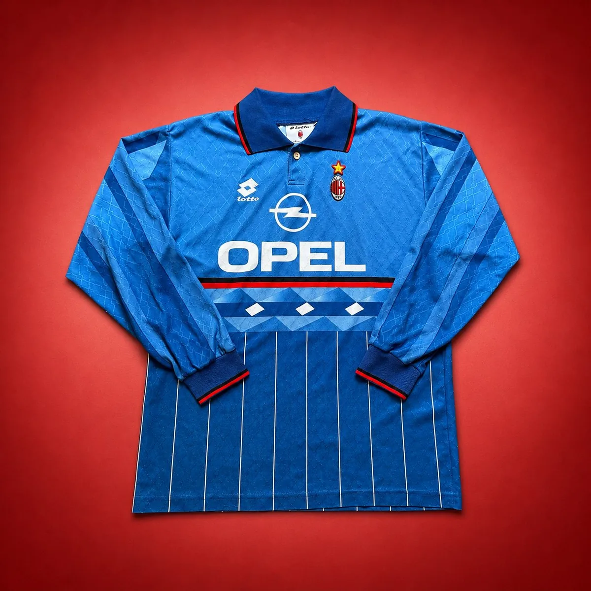AC Milan 1995-96 fourth shirt, photo from a collector
