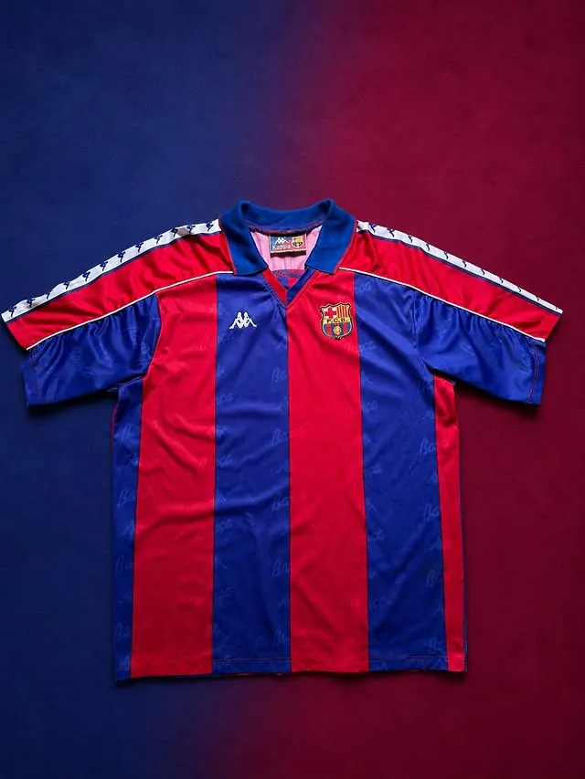 Barcelona 1992-95 home shirt, photo from a collector