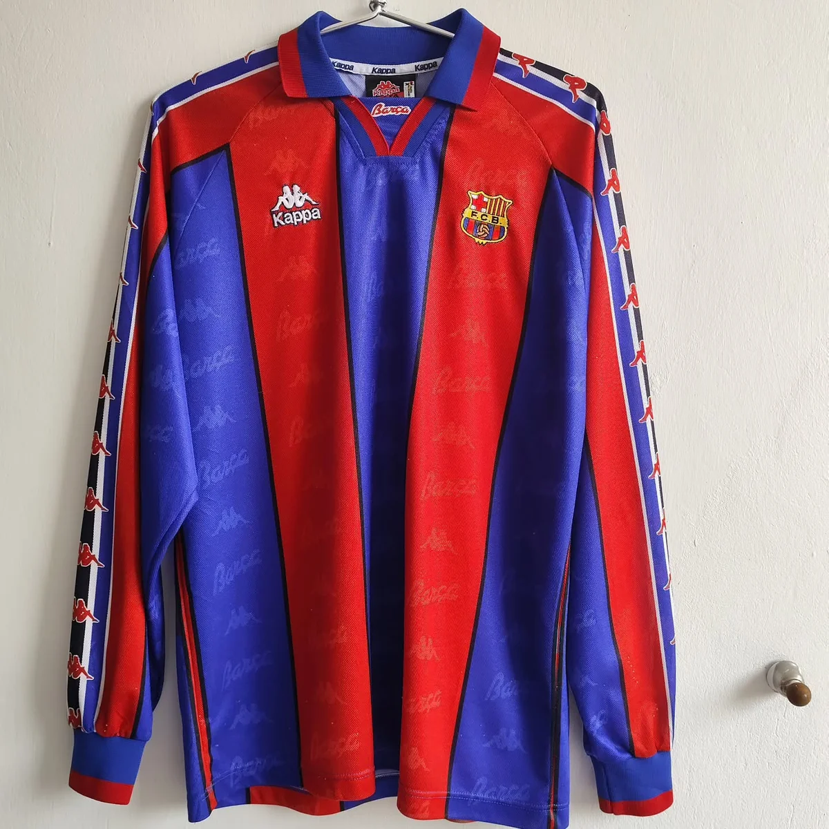Barcelona 1995-97 home shirt, photo from a collector