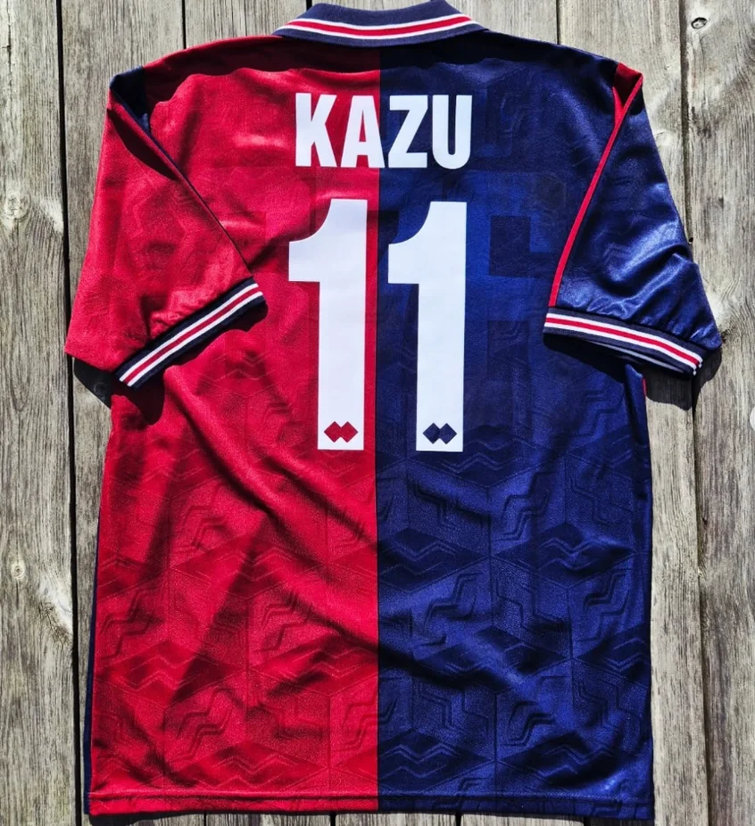Genoa 1994-95 home shirt, photo from a collector