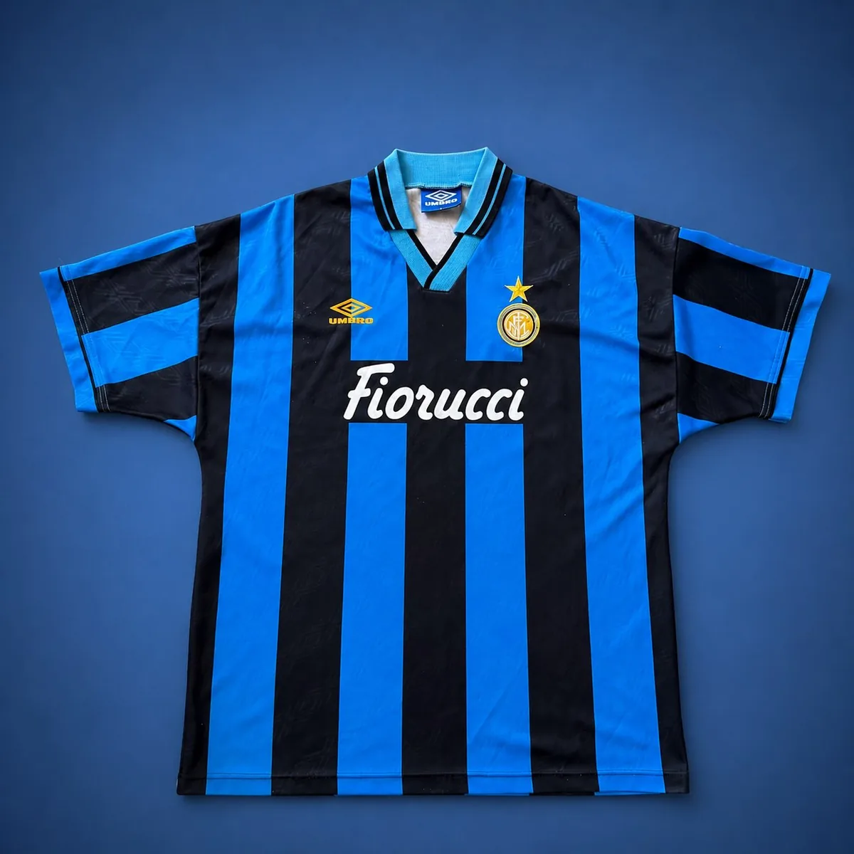 Inter Milan 1994-95 home shirt, photo from a collector