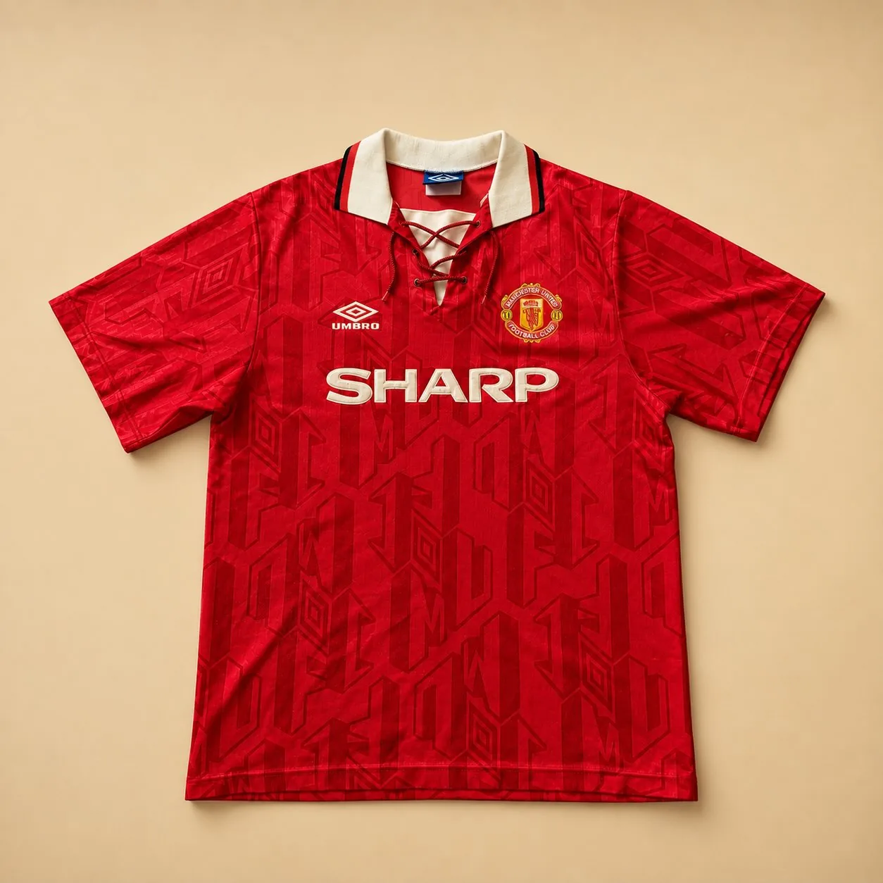 Man Utd 1992-94 home shirt, photo from a collector