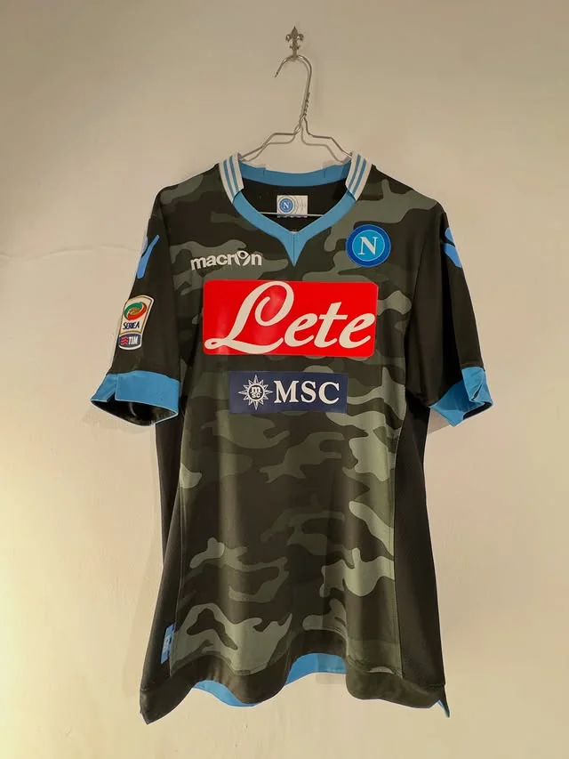 Napoli 2013-14 away shirt, photo from a collector